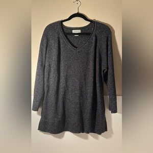 Liz Claiborne Metallic Knit Sweater